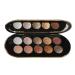 Glitter Eyeshadow Palette Gold Glitter Eyeshadow Makeup Set 10 Colors Shimmer Eyeshadow Palette Gold Eyeshadow Highly Pigmented Long Lasting Waterproof Sweatproof Professional Nude Eyeshadow Palette Make Up Palettes for ...