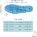 Magnetic Orthopedic Insoles for Acupressure Massage | Men Women Footwear Insoles | Prevention of Fasciitis | Blue (35-40) - Buy Online on GoSupps.com