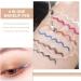 Didiseaon 12 Pcs Colored Eyeliner White Liquid Eyeliner Neon Liquid Eyeliner Cosmetics Abs Miss No Smudge - Buy Online on GoSupps.com