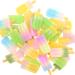 40 PCS 3D Ice-Lolly Flatback Resin Charm Assorted No Hole Beads for DIY Scrapbooking Embellishment Phone Case Decor Hair Clip Craft Jewelry Making Supplies ice lolly