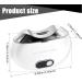 Automatic Electric Nail Clipper - Electric Nail File Nail Scraps Storage Clipper Rechargeable LCD Digital Display Clipper Light & 3 Speeds for Children Seniors White - Buy Online on GoSupps.com