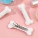 Beaupretty Halloween White Dog Bone Hair Clips - 4pcs Alligator Barrettes for Kids Girls - Buy Online on GoSupps.com