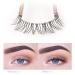 Kiromiro Clear Band Faux Mink Wispy Lashes - Fluffy 8mm Short Natural False Lashes Pack - Buy Online on GoSupps.com