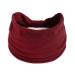 scicent Head Bands Adult Women Head Scarfs Elastic Soft Solid Colour Headband Yoga Sport Hairbands Headbands for Women's Hair Claret - 3504