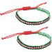 Shop Oralgo's Handmade Adjustable Palestinian Woven Bracelet Flag Design Braided Cotton Statement Piece - Buy Online on GoSupps.com