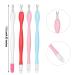 30 Pieces Cuticle Trimmer Set - Double End Nail Cleaner & Dead Skin Remover Tools for Men & Women - Assorted Colors - Buy Online on GoSupps.com