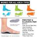 High Arch Support Insoles for Women Men - Plantar Fasciitis Relief & Orthotic Shoe Inserts for Flat Feet | Foot Fatigue & Over Pronation Solutions - Buy Online on GoSupps.com