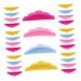 SKISUNO 40 Pairs Eyelash Silicone Gasket Lash Perming Rods Eyelash Perming Silicone Pads Eyelash Makeup Tool Silicone Eyelash Lift Pads Eyelash Lift Rods Silicone Pads for Lash Lift