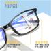 Shop Iynwbjts Retro-Progressive Multifocus Reading Glasses - Anti-Blue Light Small Frame for Middle-Aged & Elderly (Red 1.50) - Buy Online on GoSupps.com