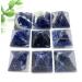 Crystal Rough Natural Crystals and Stones 20-30mm Natural Blue Sodalite Quartz Crystal Pyramid Reiki Tower Home Ornaments Decoration Stones for Decoration ERTEYIN - Buy Online on GoSupps.com