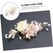 Mikinona Bridal Hair Comb Floral Hair Comb Bride Hair Side Comb Flower Bride Hair Comb Flower Hair Comb Wedding Hair Accessories Hair Insert Comb Bridal Hair Accessories Wedding Hair Comb - Buy Online on GoSupps.com