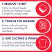 Eco-Friendly Laundry Detergent Sheets - Beach Day Scent (60 Loads) | Coral Laundry | Plastic-Free Hypoallergenic Biodegradable & Zero Waste Solution - Buy Online on GoSupps.com