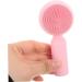 Gogogmee Silicone Face Brush Silicone Face Scrubber Silicone Facial Scrubber Facial Cleansing Brush Face Scrubber Face Scrubbers Silicone Brush for Face Facial Exfoliator Brush Facial Brush 11x5cm Pink - Buy Online on GoSupps.com