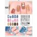 KADS 5Pcs Christmas Nail Stamping Plate - DIY Manicure Tool with Santa, Snowflake, Elk Designs - Buy Online on GoSupps.com