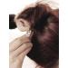 Mini Skater 1.88 Spiral Hair Pin Twist Barrette Spin Pins - Brown Set of 20 - Non-Scratch Round Tips for Women's Bun Hair Style DIY - Buy Online on GoSupps.com