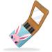 Buy Cartoon Rabbit Leather Lipstick Case - Mini Lip Gloss Organizer with Mirror for Travel | International Shipping Available - Buy Online on GoSupps.com
