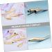 AUTSUPPL 18 Pcs Eyeliner Empty Tube Empty Eye Cream Bottle Eyelash Tools Empty Mascara Bottle Wands Golden Pp - Buy Online on GoSupps.com