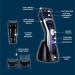 Carmen C81136 Men s Signature Cordless Hair and Beard Trimmer with LED Display 10 Adjustable Cutting Lengths and Rechargeable Battery Midnight Blue Cordless Hair & Beard Trimmer - Buy Online on GoSupps.com