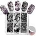 Nail Stamping Plate - Fashion Animal Pattern Leopard Stamp Template | Nail Art Tool for Stunning Designs - Buy Online on GoSupps.com