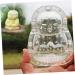 VILLCASE 2pcs Vegetable Shaping Mold Small Melon Mold Pear Mould Genseng Fruits Mold Multifunction Watermelon Transparent 10x7cm - Buy Online on GoSupps.com