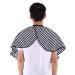 Buy Haircut Cape for Salons - Vertical Stripes Apron Bib | Durable Hairdresser Gown for Barbershops - International Shipping - Buy Online on GoSupps.com