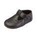 Early Days Baypods Baby Shoes for Boys & Girls Soft Soled Pre Walker Shoes Soft Faux Leather Baby Boys & Baby Girls Shoes B625 T Bar Style Shoe with Hole Punch Made in England 2 UK Child Black