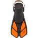 Cressi Adult Short Adjustable Swim Fins | UltraResistant Buckles | Ideal for Travel | Bonete | Designed in Italy | L/XL | US Man 9-13 | US Lady 10-14 | EU 42-47 | Black/Orange - Buy Online on GoSupps.com