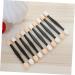 Ipetboom 200 Pcs Eye Shadow Disposable Eyeshadow Brush Dual Sided Eyeshadow Brush Makeup Brush Mini Set - Buy Online on GoSupps.com