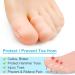 Bukihome Silicone Toe Protectors - 12 PCS Toe Caps for Corns, Blisters, Ingrown Toenails - Pain Relief Sleeves (4 Large + 8 Medium) Pink - Buy Online on GoSupps.com