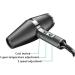 TIYETA Hair Dryer 2200W Salon Performance AC Motor Hair Dryer Negative Ionic Blow Dryer with Concentrator and Diffuser Black - Buy Online on GoSupps.com