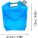 JMEDIC Ice Bags Reusable | 5L/10L Reusable Ice & Water Bags for Ice Bath | Large Capacity Instant Cooler Ice Packs with Spigot Leakproof Dry Freezer Packs for Cold Ice Bath - Buy Online on GoSupps.com