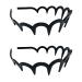 JYTDBCS Hand teacher push black headband women wholesale wrap cloth twist stick headband DIY Mother's Day headband