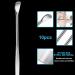 10 Pack Stainless Steel Ear Pick - Portable Earwax Cleaning Tools - Ear Cleaner Spoon - Buy Online on GoSupps.com