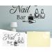 Nail Salon Wall Decoration Nail Salon Vinyl Wall Decal Self Adhesive Nail Salon Wall Shop Window Sticker Nail Art Manicure Decoration Sticker - Buy Online on GoSupps.com