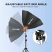 UBeesize Softbox Photography Lighting Kit - Professional 30x30 Hexagon Softbox with 2pcs 40W Daylight Bulbs for Portraits, Advertising, and Video Recording - Buy Online on GoSupps.com