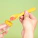 Buy Fruit Pacifier Feeder - Food Grade Yellow Food Feeder for Safe & Easy Fruit Feeding | International Shipping Available - Buy Online on GoSupps.com