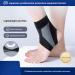 Adjustable Elastic Ankle Brace for Men & Women - Breathable Compression Sleeve for Foot Support - Easy to Wear - Black - Buy Online on GoSupps.com