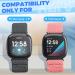 Enkic 10 Pack Elastic Nylon Bands for Fitbit Versa 3/Sense - Soft Adjustable Straps for Men and Women - Replacement Sport Loop Wristband - Black, Gray, Indigo, Purple, Wine Red, Army Green - Buy Online on GoSupps.com
