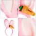 Jagowa Rabbit Head Bands Bunny Ears Animal Head Bands Plush Rabbit Ear Carat For Shower Beauty Makeup Headbands Accessories (White Pink) - Buy Online on GoSupps.com