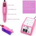 FATUXZ Professional Nail Drill Machine 20000 RPM - Nail File Kit for Acrylic & Gel Nails - Glazing Nail Art Polisher Set for Home & Salon Use (Pink) - Buy Online on GoSupps.com