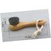 Beatifufu Facial Cleansing Brush Exfoliating Facial Brush Beech Cat Ear Hair Clips for Girls Wood Handle Body Brush Face Cleaner Brush Skin Cleaning Brush Soft Fur Cleasing Milk Wooden - Buy Online on GoSupps.com