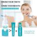 Teethaid Mouthwash & Whitening Toothpaste - Natural Peppermint Foam for Bright Smiles (2PCs) - International Shipping Available - Buy Online on GoSupps.com