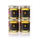 Caravella Fine Food - 4 x Italian Acacia Honey 250g - Light, Sweet - Pure Raw Unpasteurized Delicate Honey - 100% Italian - Natural Sweetener (250gx 4 (1kg))