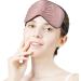 Shop Rose Gold Zebra Skin Sleep Mask | Adjustable Eye Shades for Women | Comfortable & Stylish Sleeping Cover - Buy Online on GoSupps.com