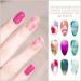 Lencyotool 8ml Blooming Gel Nail Polish - Clear Blossom Nail Gel for Watercolor Nail Art Marble Gradient & DIY Manicure Designs - Buy Online on GoSupps.com