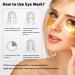 24k Eye Collagen Patch Eye Soothing Mask Eye Fundus Patch Used to Eliminate Bags Under Eyes Crow's Feet Dark Circles Etc. Moisturize Replenish Water and Wrinkle-30 Pairs of Gel Under Eyes - Buy Online on GoSupps.com
