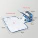 SUNVENO Small Blue Nappy Bag with Changing Mat - Compact Design with Extra Space for On-the-Go - Buy Online on GoSupps.com