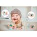 Hape Wooden Multi-Stage Sensory Gift Set | Rattle, Rolling Rattles, Teether | Montessori Toys for Babies and Toddlers - Buy Online on GoSupps.com