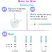 Easy Home 100 Ovulation Tests - High Sensitivity 25 mIU/ml | Fertility Tracking with Premom App | 100 LH Tests for Women - Buy Online on GoSupps.com