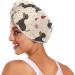 Black Dachshund Hair Towel 2 Pack | Super Absorbent Quick Dry Turbans for Women & Girls - Buy Online on GoSupps.com